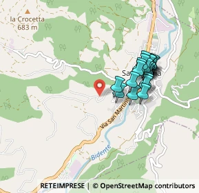 Mappa Via Rio Sasso, 47018 Santa Sofia FC, Italia (0.835)