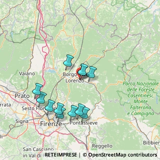 Mappa Via della Fonderia, 50032 Borgo San Lorenzo FI, Italia (14.45167)
