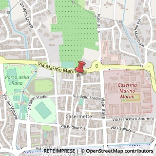 Mappa Via Caduti del Lavoro, 56, 51100 Pistoia, Pistoia (Toscana)