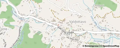 Mappa Borgo a Mozzano