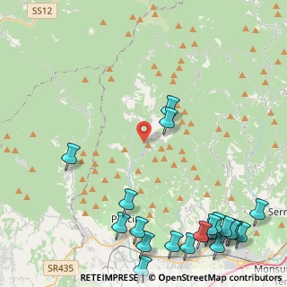 Mappa SP Val di Forfora, 51017 Pescia PT (6.7495)