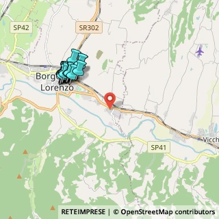 Mappa Via Forese da Rabatta, 50032 Borgo San Lorenzo FI, Italia (2.1195)