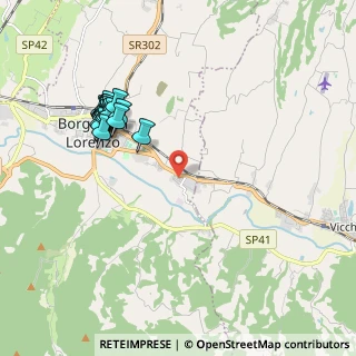 Mappa Via Forese da Rabatta, 50032 Borgo San Lorenzo FI, Italia (2.146)