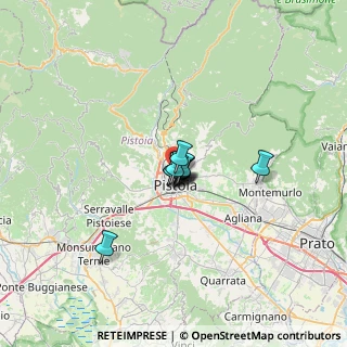 Mappa Via Marini Marino, 51100 Pistoia PT, Italia (2.90636)