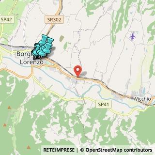 Mappa SP 551, 50032 Borgo San Lorenzo FI (2.54)