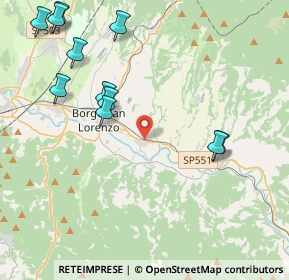 Mappa Mattagnano_V, 50032 Borgo San Lorenzo FI, Italia (5.08273)