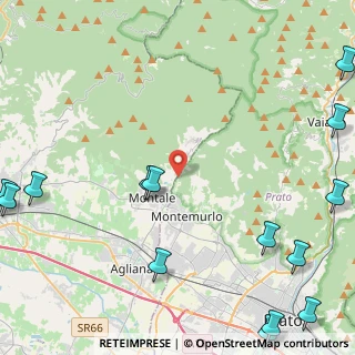 Mappa Via Bicchieraia, 59013 Montemurlo PO, Italia (7.27857)