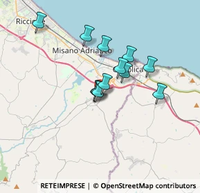 Mappa Via Tagliamento, 47842 San Giovanni In Marignano RN, Italia (2.655)