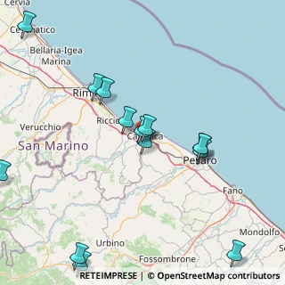 Mappa Via Saverio Mercadante, 47841 Cattolica RN, Italia (19.35143)