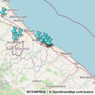 Mappa Via Mercadante, 47841 Cattolica RN, Italia (16.59273)
