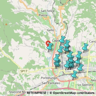 Mappa Via Fornace di San Giorgio, 51100 Pistoia PT, Italia (2.2755)
