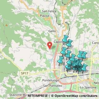 Mappa Via Fornace di San Giorgio, 51100 Pistoia PT, Italia (2.5225)