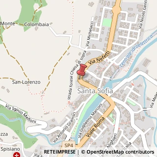 Mappa Via Porzia Nefetti, 5, 47018 Santa Sofia, Forlì-Cesena (Emilia Romagna)