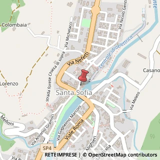 Mappa Via N.Gentili, 6, 47018 Santa Sofia, Forlì-Cesena (Emilia Romagna)