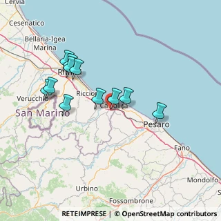 Mappa Via Nino Rota, 47841 Cattolica RN, Italia (13.75182)