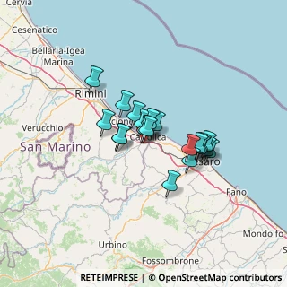 Mappa Via Nino Rota, 47841 Cattolica RN, Italia (9.393)