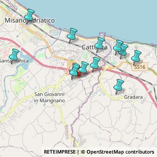 Mappa Via Nino Rota, 47841 Cattolica RN, Italia (2)