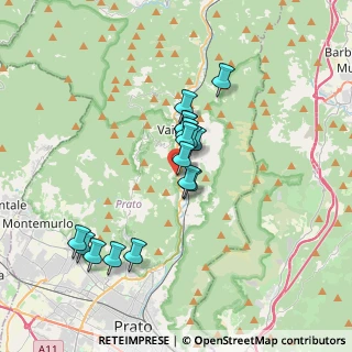 Mappa Via Pablo Neruda, 59021 Vaiano PO, Italia (3.0125)