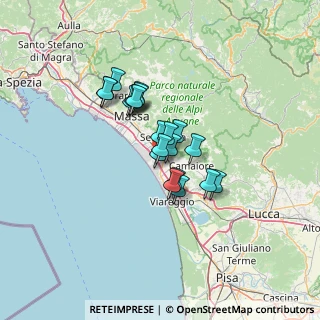 Mappa 55045 Pietrasanta LU, Italia (9.2255)