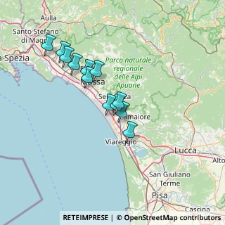 Mappa 55045 Pietrasanta LU, Italia (11.91083)