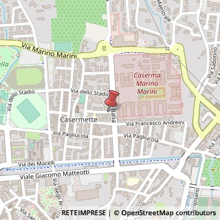 Mappa Via Giovanni Marradi, 3, 51100 Pistoia, Pistoia (Toscana)