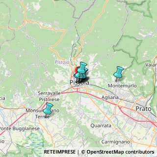 Mappa Via delle Olimpiadi, 51100 Pistoia PT, Italia (2.64636)