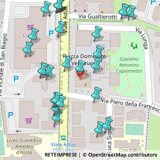 Mappa P.za Domenico Veneziano, 51100 Pistoia PT, Italia (0.08148)