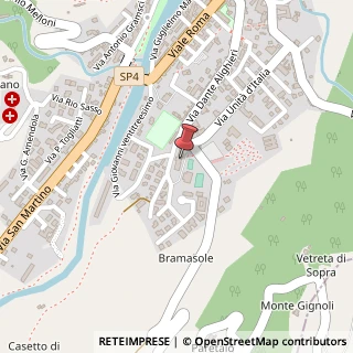 Mappa Via F. Arcangeli, 1, 47018 Santa Sofia, Forlì-Cesena (Emilia Romagna)