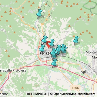 Mappa Via delle Medaglie D'Oro, 51100 Pistoia PT, Italia (2.55917)