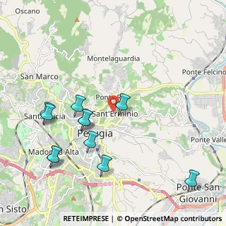 Mappa Via della Tramontana, 06122 Perugia PG, Italia (2.33091)