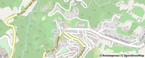 Mappa Perugia