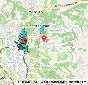 Mappa Str. Privata Ospedale Psichiatrico, 06126 Perugia PG, Italia (1.061)