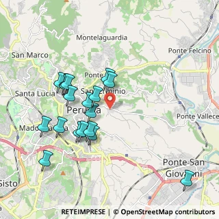 Mappa Strada Privata Ospedale Psichiatrico, 06122 Perugia PG, Italia (1.94444)