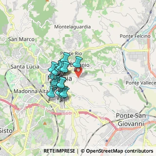 Mappa Strada Privata Ospedale Psichiatrico, 06122 Perugia PG, Italia (1.34158)