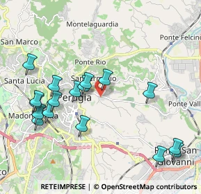 Mappa Strada Privata Ospedale Psichiatrico, 06121 Perugia PG, Italia (2.29176)