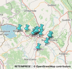Mappa Str. Privata Ospedale Psichiatrico, 06126 Perugia PG, Italia (7.85)