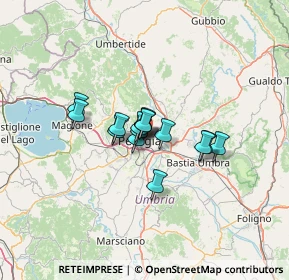 Mappa Str. Privata Ospedale Psichiatrico, 06126 Perugia PG, Italia (7.98933)