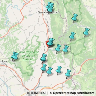 Mappa SS3, 06025 Nocera Umbra PG, Italia (9.2225)