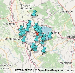 Mappa 06061 Castiglione del Lago PG, Italia (10.3)