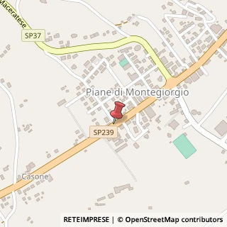 Mappa Via Faleriense Ovest,  23, 63025 Montegiorgio, Fermo (Marche)