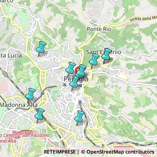 Mappa Via Galeazzo Alessi, 06122 Perugia PG, Italia (0.81727)