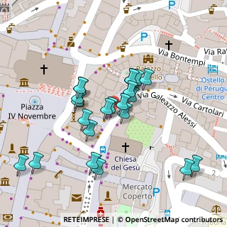 Mappa P.za Ignazio Danti, 06123 Perugia PG, Italia (0.025)