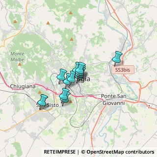 Mappa Via Alessi, 06122 Perugia PG, Italia (2.31308)