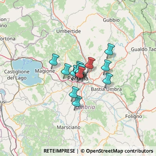 Mappa Via Galeazzo Alessi, 06122 Perugia PG, Italia (6.76867)