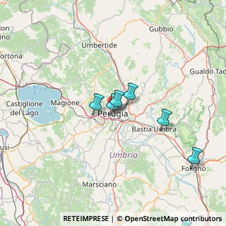 Mappa Via Alessi, 06122 Perugia PG, Italia (28.25727)
