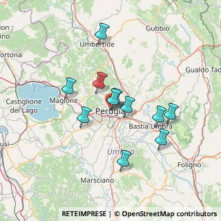 Mappa Via Galeazzo Alessi, 06122 Perugia PG, Italia (12.29909)
