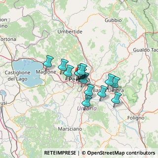 Mappa Corso Vannucci, 06122 Perugia PG, Italia (8.53867)