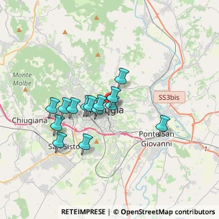 Mappa Via della Viola, 06122 Perugia PG, Italia (2.94429)