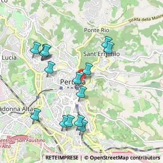 Mappa Via della Viola, 06122 Perugia PG, Italia (1.09867)