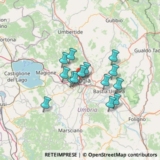 Mappa Via della Viola, 06122 Perugia PG, Italia (11.23)